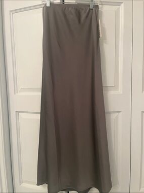 a new day Taupe Maxi Skirt